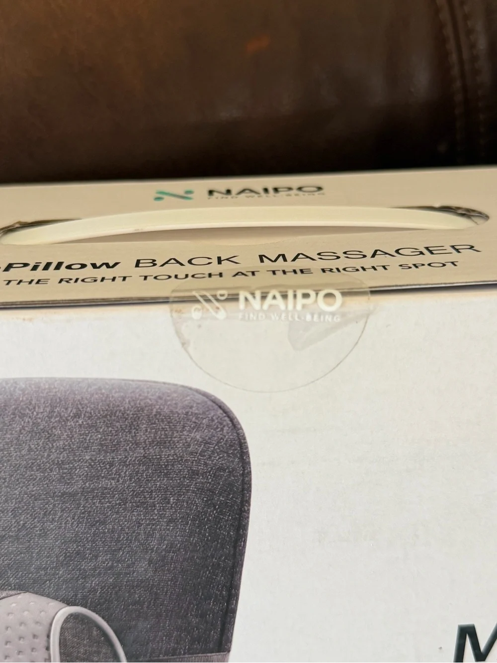 NAIPO oPillow Back/Multi-Use Massager With Heat, Model-C1, New Sealed Box!